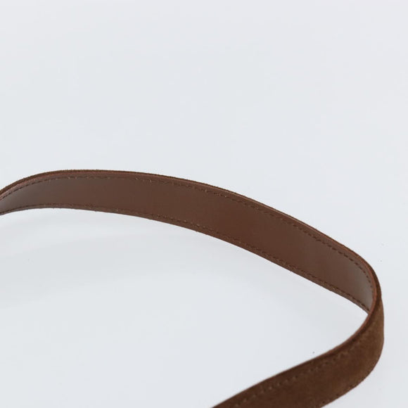 Burberrys Nova Check Shoulder Bag Canvas Beige Gold Auth BA5948