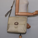 BURBERRY Shoulder Bag Canvas Beige Auth BA5950-20