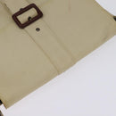 BURBERRY Shoulder Bag Canvas Beige Auth BA5950-6