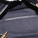 Chloe Alice Hand Bag Leather 2way Navy Gold Auth BA5952-11