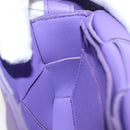 BOTTEGA VENETA MAXI INTRECCIATO Candy Cassette Bag Leather Purple Auth BA5953-20