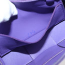 BOTTEGA VENETA MAXI INTRECCIATO Candy Cassette Bag Leather Purple Auth BA5953-11
