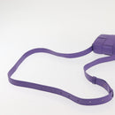 BOTTEGA VENETA MAXI INTRECCIATO Candy Cassette Bag Leather Purple Auth BA5953-7