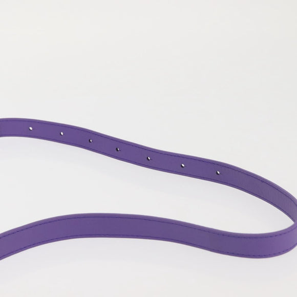 BOTTEGA VENETA MAXI INTRECCIATO Candy Cassette Bag Leather Purple Auth BA5953