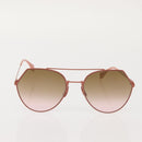 FENDI Sunglasses Plastic Pink Auth BA5954-13