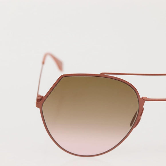 FENDI Sunglasses Plastic Pink Auth BA5954