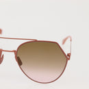 FENDI Sunglasses Plastic Pink Auth BA5954-4