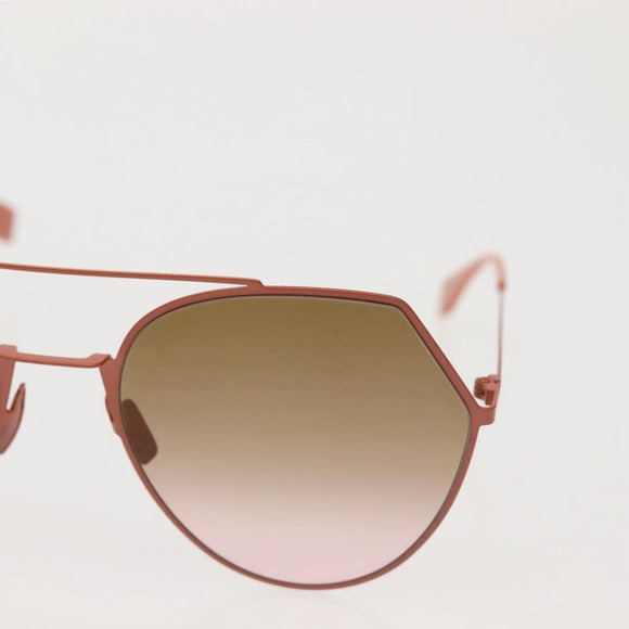 FENDI Sunglasses Plastic Pink Auth BA5954