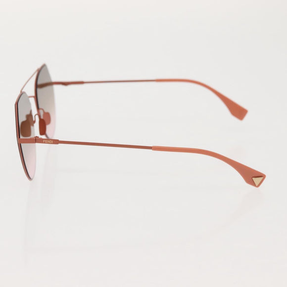 FENDI Sunglasses Plastic Pink Auth BA5954