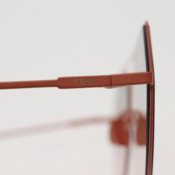 FENDI Sunglasses Plastic Pink Auth BA5954