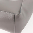 Stella MacCartney Hand Bag Leather 2way Gray Silver Auth BA5955-10