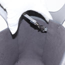 Stella MacCartney Hand Bag Leather 2way Gray Silver Auth BA5955-21