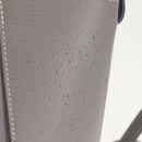 Stella MacCartney Hand Bag Leather 2way Gray Silver Auth BA5955-3