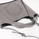 Stella MacCartney Hand Bag Leather 2way Gray Silver Auth BA5955-7