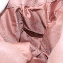 Stella MacCartney Chain Fabera Shoulder Bag Suede Pink Silver Auth BA5956-21