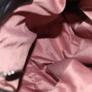 Stella MacCartney Chain Fabera Shoulder Bag Suede Black Silver Auth BA5957-11