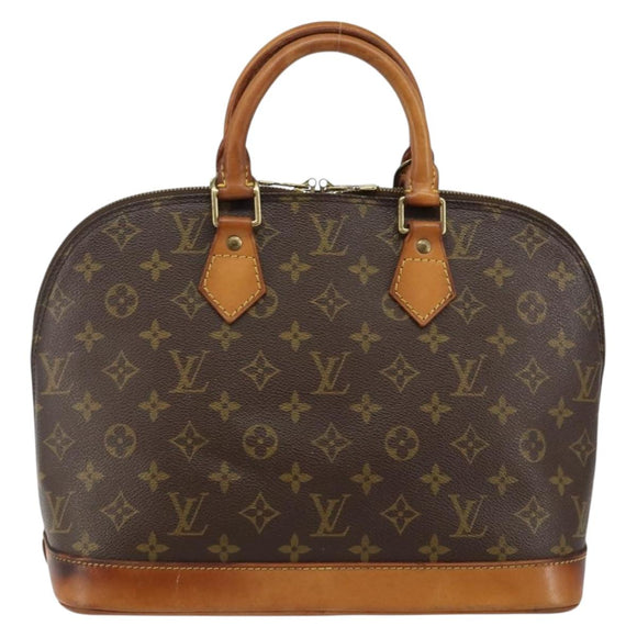 LOUIS VUITTON Monogram Alma Hand Bag M51130 LV Auth BA5959