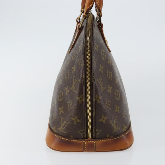 LOUIS VUITTON Monogram Alma Hand Bag M51130 LV Auth BA5959