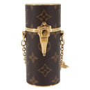 LOUIS VUITTON Monogram Lipstick Case Cosmetic Pouch MP2406 LV Auth BA5961-13