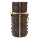 LOUIS VUITTON Monogram Lipstick Case Cosmetic Pouch MP2406 LV Auth BA5961-2