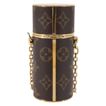 LOUIS VUITTON Monogram Lipstick Case Cosmetic Pouch MP2406 LV Auth BA5961 - 0