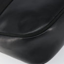 Salvatore Ferragamo Vala Shoulder Bag Leather Black Gold Auth BA5962-14