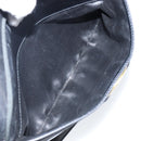 Salvatore Ferragamo Vala Shoulder Bag Leather Black Gold Auth BA5962-21