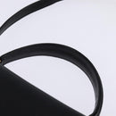 Gianni Versace Hand Bag Leather 2way Black Gold Auth BA5965-14