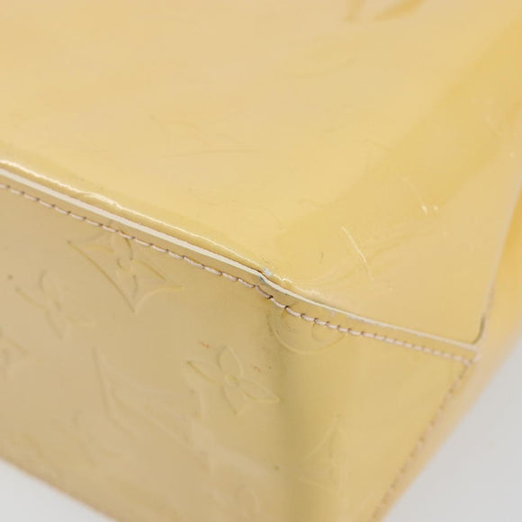 LOUIS VUITTON Monogram Vernis Reade PM Bag Marshmallow Pink M91306 Auth BA5971