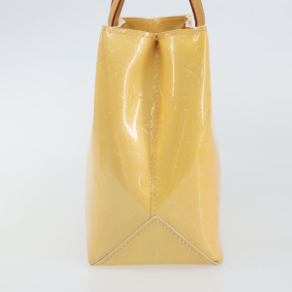 LOUIS VUITTON Monogram Vernis Reade PM Bag Marshmallow Pink M91306 Auth BA5971