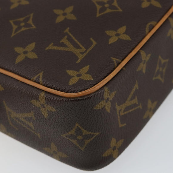 LOUIS VUITTON Monogram Compiegne 23 Clutch Bag M51847 LV Auth BA5982