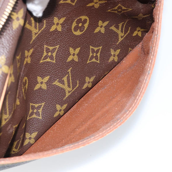 LOUIS VUITTON Monogram Compiegne 23 Clutch Bag M51847 LV Auth BA5982