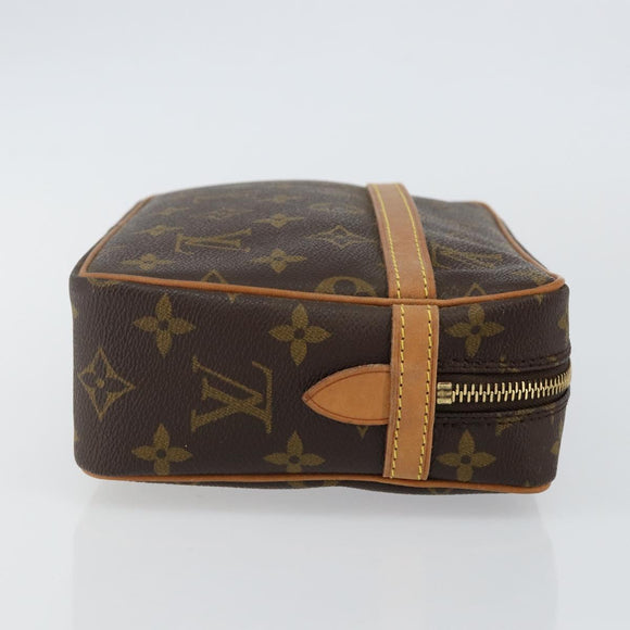 LOUIS VUITTON Monogram Compiegne 23 Clutch Bag M51847 LV Auth BA5982