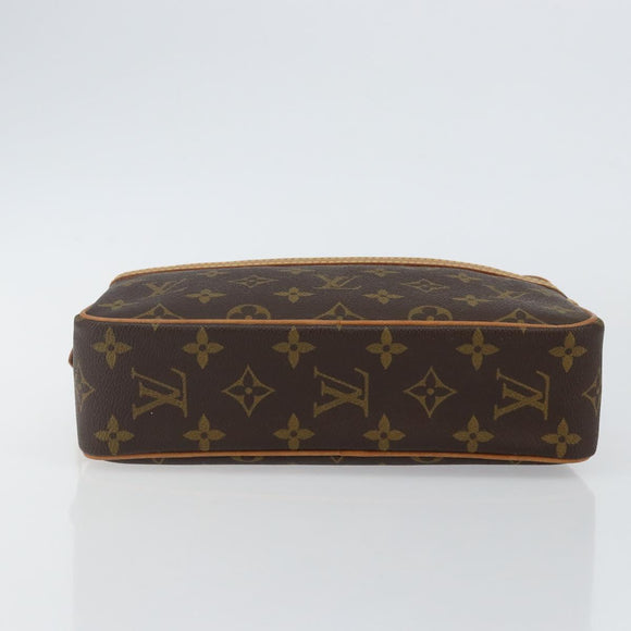 LOUIS VUITTON Monogram Compiegne 23 Clutch Bag M51847 LV Auth BA5982