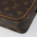 LOUIS VUITTON Monogram Compiegne 23 Clutch Bag M51847 LV Auth BA5982-7