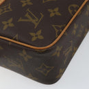 LOUIS VUITTON Monogram Compiegne 23 Clutch Bag M51847 LV Auth BA5982-14