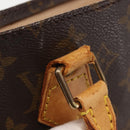 LOUIS VUITTON Monogram Sac Plat Hand Bag M51140 LV Auth BA5984-10