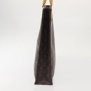 LOUIS VUITTON Monogram Sac Plat Hand Bag M51140 LV Auth BA5984-3