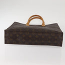 LOUIS VUITTON Monogram Sac Plat Hand Bag M51140 LV Auth BA5984-5