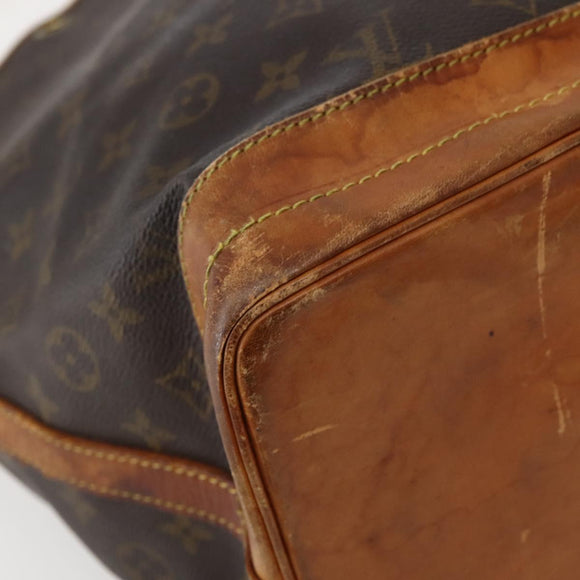 LOUIS VUITTON Monogram Noe Shoulder Bag M42224 LV Auth BA5985