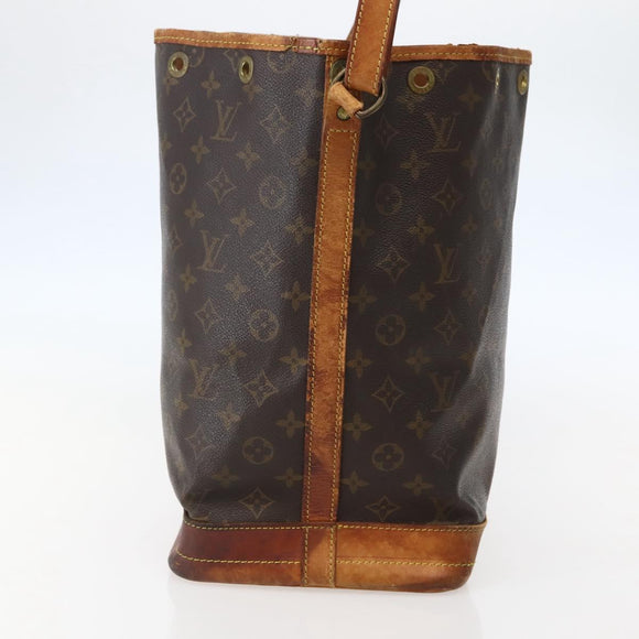 LOUIS VUITTON Monogram Noe Shoulder Bag M42224 LV Auth BA5985