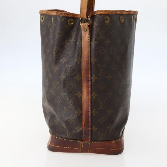 LOUIS VUITTON Monogram Noe Shoulder Bag M42224 LV Auth BA5985