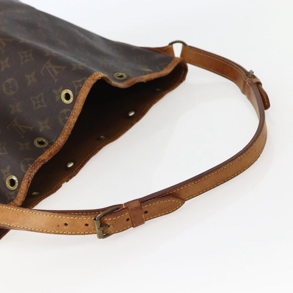 LOUIS VUITTON Monogram Noe Shoulder Bag M42224 LV Auth BA5985