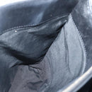 CHANEL Matelasse Tote Bag Leather Black Silver CC Auth BA5989-17