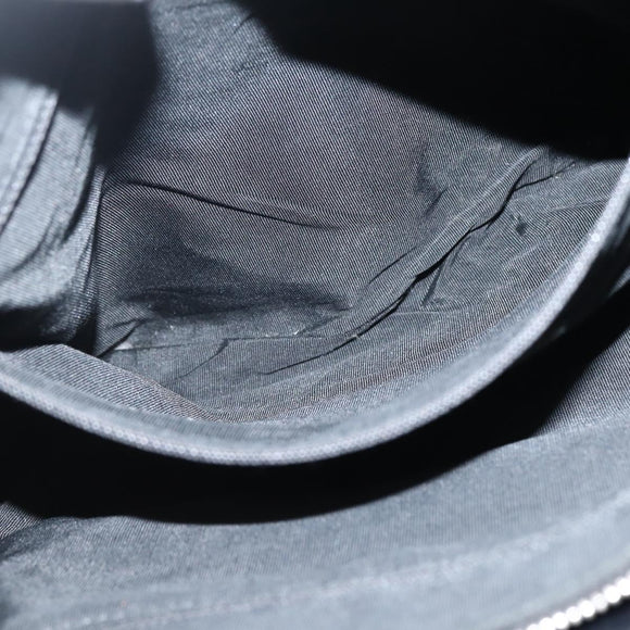 CHANEL Matelasse Tote Bag Leather Black Silver CC Auth BA5989