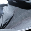 CHANEL Matelasse Tote Bag Leather Black Silver CC Auth BA5989-24