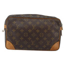 LOUIS VUITTON Monogram Compiegne 28 Clutch Bag M51845 LV Auth BA5992-2