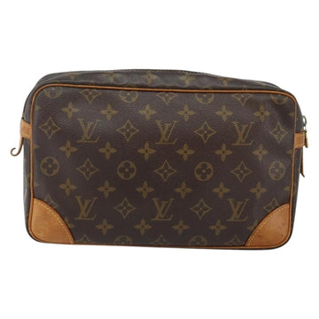 LOUIS VUITTON Monogram Compiegne 28 Clutch Bag M51845 LV Auth BA5992 - 0