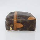 LOUIS VUITTON Monogram Compiegne 28 Clutch Bag M51845 LV Auth BA5992-4