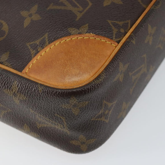 LOUIS VUITTON Monogram Compiegne 28 Clutch Bag M51845 LV Auth BA5992
